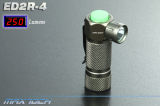 3W R2 250LM CR123 Superbright Aluminum LED Flashlight (ED2R-4)