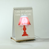 Graffiti Page Turning Night Light LED Table Lamp