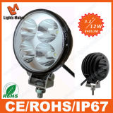 High Quality 12W 4'' LED Work Light for 4X4 Driving Light Heavy Duty LED Light