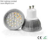 Silver Color SMD2835 GU10 230V 5W LED Spotlight