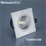 CE and RoHS COB Grille LED Spotlight with Cut Hole 100*100mm (KJC00407100 -L/S)