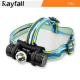 Rayfall Rechargeable LED Headlamp with Max Output 557lumen & Distance 135m (Model H1L)