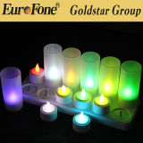LED Candle with 12 Pieces Cup