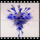 Unique Design Blueblown Glass Chandelier for Decoration