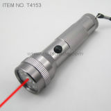 15 LED Flashlight with Laser Pointer (T4153)