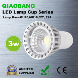 Good LED Aluminum LED Spotlight (QB-N005-3W)