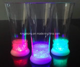 Light up 7 Colors Beer Glass Bar Ware Blinking LED Flashing Martinis Glow LED Cups for Party Supplies OEM