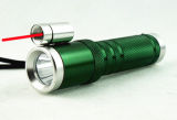Red Beam Multi-Functional Laser LED Flashlight