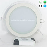 15W Glass Round LED Ceiling Panel Down Light