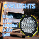 Outdoor Lighting Parts High Power 8inch 160W LED Work Light, for 4X4offroad Vehicle, Atvs, Truck,