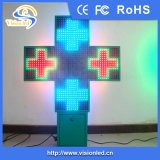 CE Approved Outdoor High Bright LED Pharmacy Cross Display