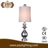 Silver Home Furniture Decoration Table Lamp with Lamp Shade