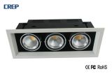 AC100~240V 25W 1920lm LED Grille Down Light with CE. RoHS