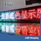 Single Color Letter P10 LED Display with Color Background
