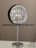 Black Ring Shade Crystal Table Lamp (HBT-6385)