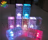 Square Crystal Color Change LED Bar Table Lamp