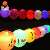 12 Inches White Light LED Balloons for Wedding Decoration