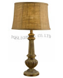 Brown Antique Home or Hotel Decoration Table Lamp (P0090TA)