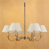 Chandelier Lamp with 6 Fabric Shade for Livingroom (SL2099-6B)