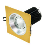 Drawing Gold+Silver Inner Ring 15W COB LED Wall Washer