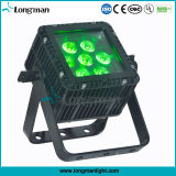 High-Quality Waterproof Square DMX 7X10W RGBW LED PAR for Stage