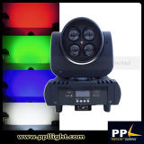 Super Brigter Mini 4X15W LED Zoom Moving Head Light
