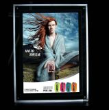Acrylic Advertising LED Slim Light Box with Magnetic Open