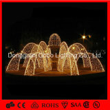 China Outdoor LED Icicle Sculpture LED Christmas Fountain Lights