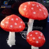 LED Acrylic Outdoor Decoration Mushroom Christmas Lights for Outdoor Garden Decoration with IP44