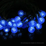 30 Blue LED Crystal Ball Solar Energy Strings Lights