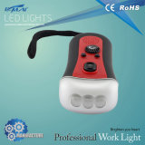 Hand Crank LED Flashlight with Radio (HL-LA0409)