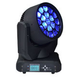 Bee Eyes 12W X 19 RGBW LED Moving Head Wash Zoom Beam Stage Light