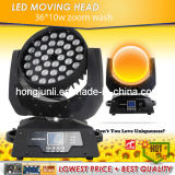 36PCS 10W 4 in 1 LED Moving Head Stage Light Zoom