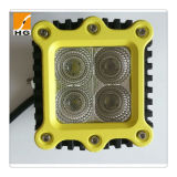 20W 12W Square 3D Reflector 3'' LED Work Light (HG-8952A)