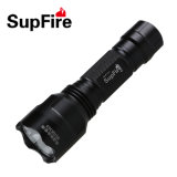 Camping Rechargeable LED Flashlight with 18650 Battery or AAA Dry Battery