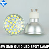 5W SMD3528 48LEDs Aluminium Alloy LED Spot Light Bulb with Cover GU10 AC220V