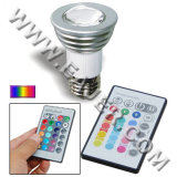 JDR/E27 High Power Remote Control LED Spot Light Bulb