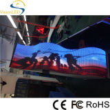China Factory Wholesale High Brightness P7.62 Indoor Full Color Flexible LED Display