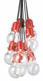 Hot Sale Modern Design Glass Chandeliers with 10 Holder (MD4119S-10R)