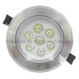 Decorative High Polished AC85V-265V 7W LED Ceiling Light