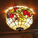 Hot Sell Cheap Tiffany Ceiling Lamp with Europe Style for Hotel (XC12011)