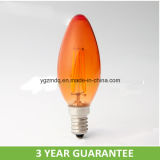 Warm White LED C35 Amber Filament Light Bulbs