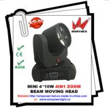 LED 4PCS RGBW 4in1 Beam Zoom Moving Head Light