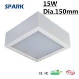 Square 15W Surface Amounted LED Ceiling Light