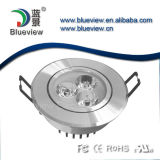 3W Highlight Silvery LED Recessed Ceiling Light