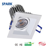 Dimmable 8W Adjustable LED Square Down Light