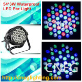 RGBW LED Waterproof PAR Light 54*3W