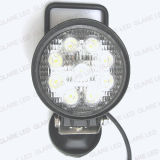 27W Round LED Work Light With Magnet Base (GLR-3024A)