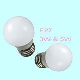 CE RoHS 5W E27 Light LED Bulb (Dimmable)