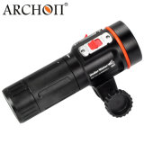 Archon Waterproof UV Diving Video Light Scuba Diving Torch 2600 Lumen Diving LED Flashlight